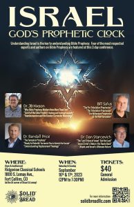 Bible Prophecy Conference: “Israel: God’s Prophetic Clock”